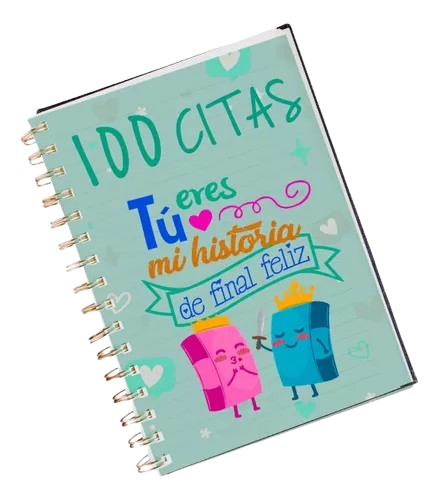 LIBRO ÁLBUM RETO 100 CITAS PARA PAREJAS